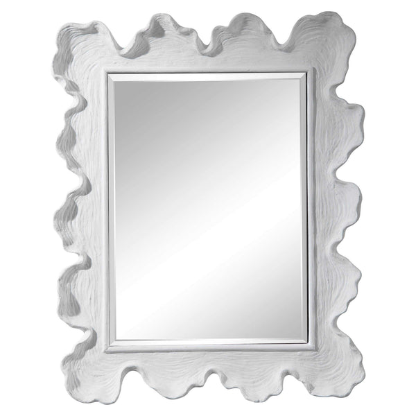 Sea Coral White Mirror