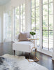 Worlds Away Georgia Side Table