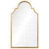 Lincoln Distressed Gold Leaf Mirror