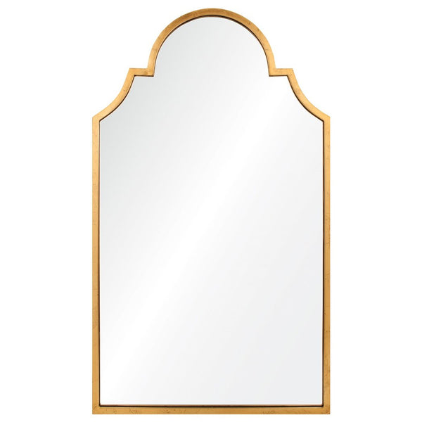 Lincoln Distressed Gold Leaf Mirror
