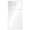 Etched Star Trumeau Mirror