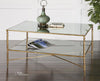 Henzler Mirrored Glass Coffee Table