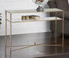 Henzler Mirrored Glass Console Table