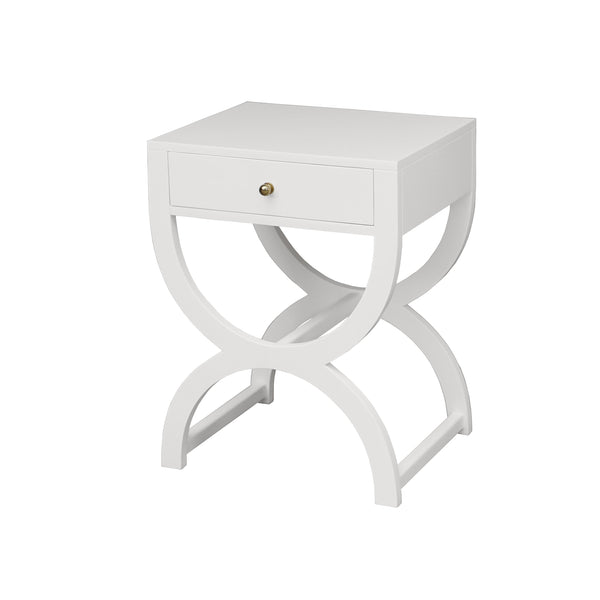 Worlds Away Alexis Side Table