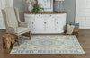 Adaline Diamond Blue Rug