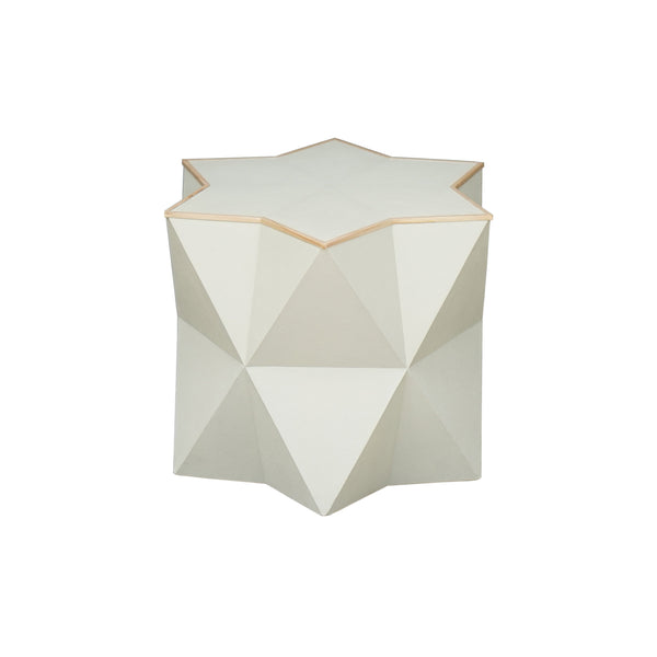 Worlds Away Astro Side Table