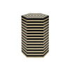 Worlds Away Axel Side Table