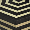 Worlds Away Axel Side Table