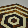 Worlds Away Axel Side Table