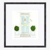 The Mint Door Print