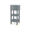 Bungalow 5 Claudette 1-Drawer Round Side Table