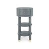 Bungalow 5 Claudette 1-Drawer Round Side Table