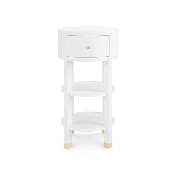 Bungalow 5 Claudette 1-Drawer Round Side Table