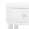 Bungalow 5 Claudette 1-Drawer Round Side Table