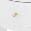Bungalow 5 Claudette 1-Drawer Round Side Table