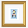 Floral Chair Giclee Print