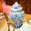 Blue and White Ginger Jar
