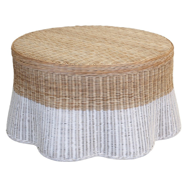 Dipped Scallop Coffee Table