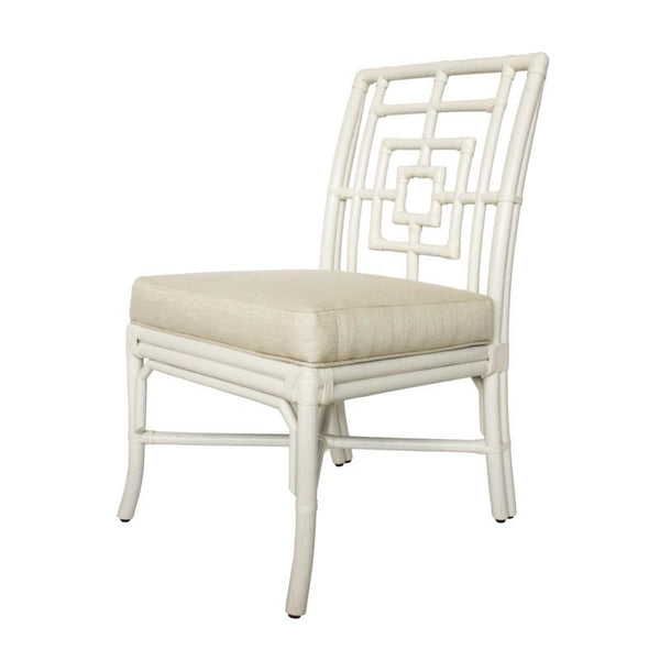 Florence Broadhurst Squares Side Chair - Winter