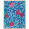 Floral Blue  