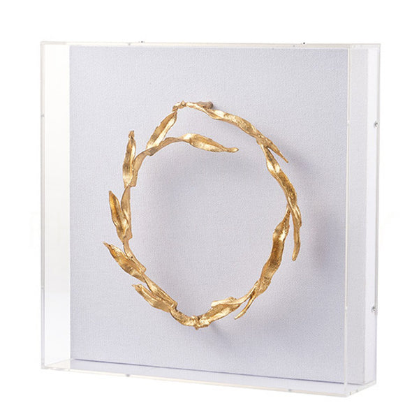 Copper Fragments in Shadow-Box Frame