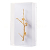 Copper Fragments in Shadow-Box Frame