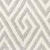 Fretwork Grey Tufted/Carved Wool Rug
