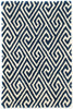 Fretwork Grey Tufted/Carved Wool Rug