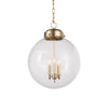 Globe Pendant Brass