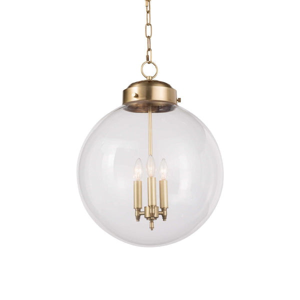 Globe Pendant Brass