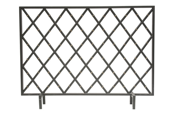 Black Bamboo Firescreen