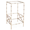 Antique Bamboo Cross Table