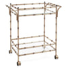 The Bamboo Trolley Bar Cart