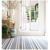 Hampshire Stripe Woven Cotton Rug