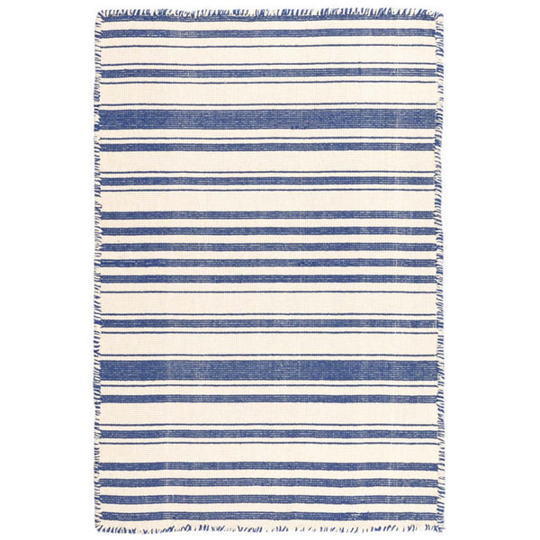 Hampshire Stripe Woven Cotton Rug