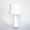 Triple Gourd Ceramic Lamp