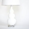 Triple Gourd Ceramic Lamp