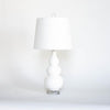Triple Gourd Ceramic Lamp