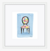 Floral Chair Giclee Print