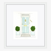 The Mint Door Print