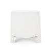 Bungalow 5 Jacqui 3-Drawer Side Table White Grasscloth