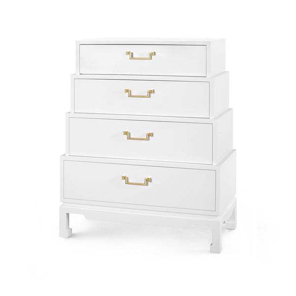 Bungalow 5 Jasmine Tall 4-Drawer Dresser
