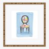 Floral Chair Giclee Print