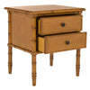 Lucy Coastal 2-Drawer Side Table