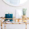The Bamboo Trolley Bar Cart