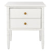 Lucy 2 Drawer White