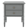 Lucy 2 Drawer Grey
