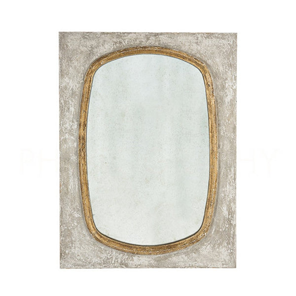 Aidan Gray Oval Mirror