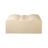 Worlds Away Plymouth 3-Drawer Chest in Grasscloth