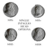 Single Small Intaglios Framed Art